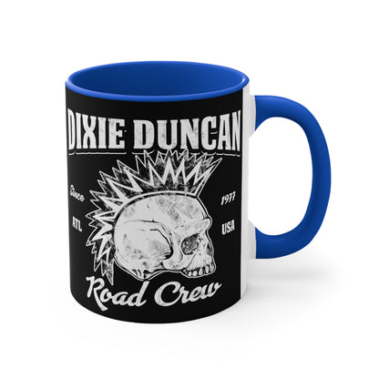 Colorful DD Road Crew Mugs, 11oz