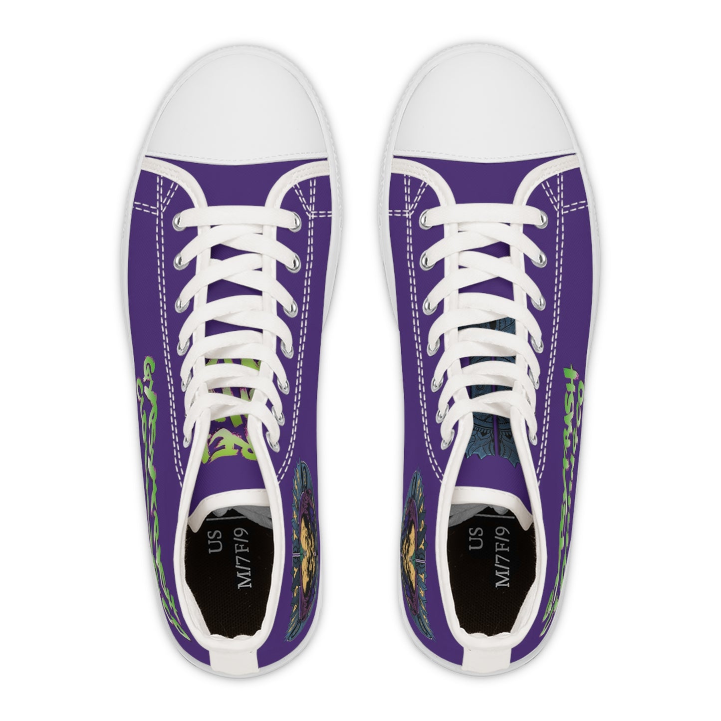 GTCC Womens High Top Sneakers (Purple)