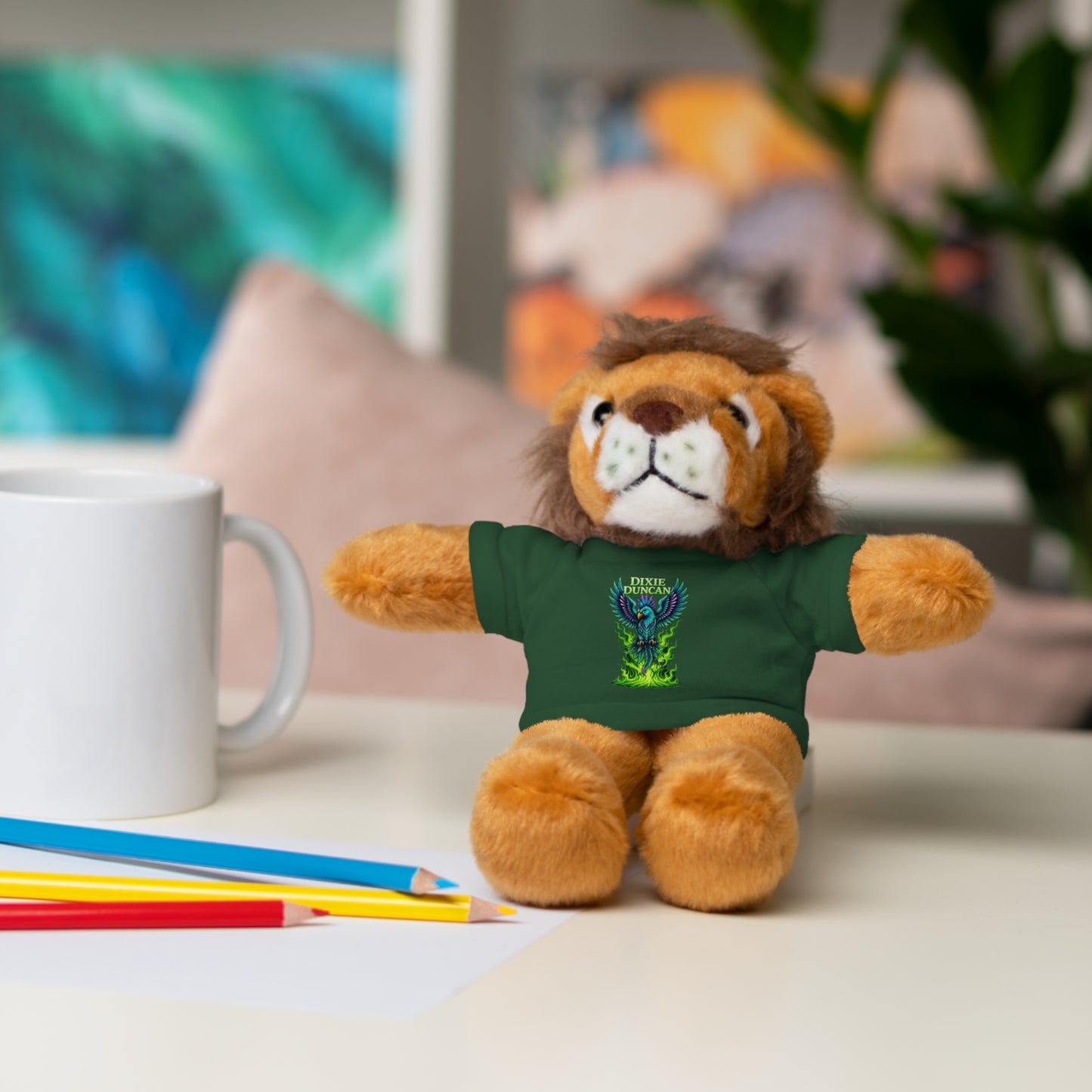 Stuffed Animals with Phoenix Tee