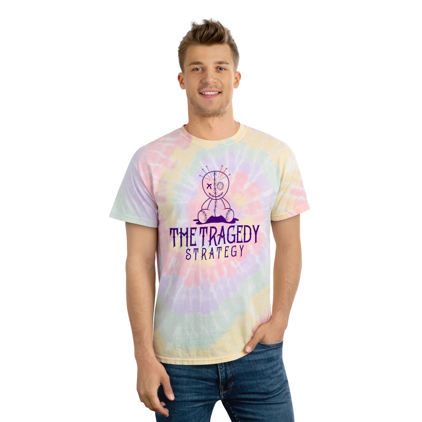 The Tragedy Strategy Save Myself Tie Dye Tee