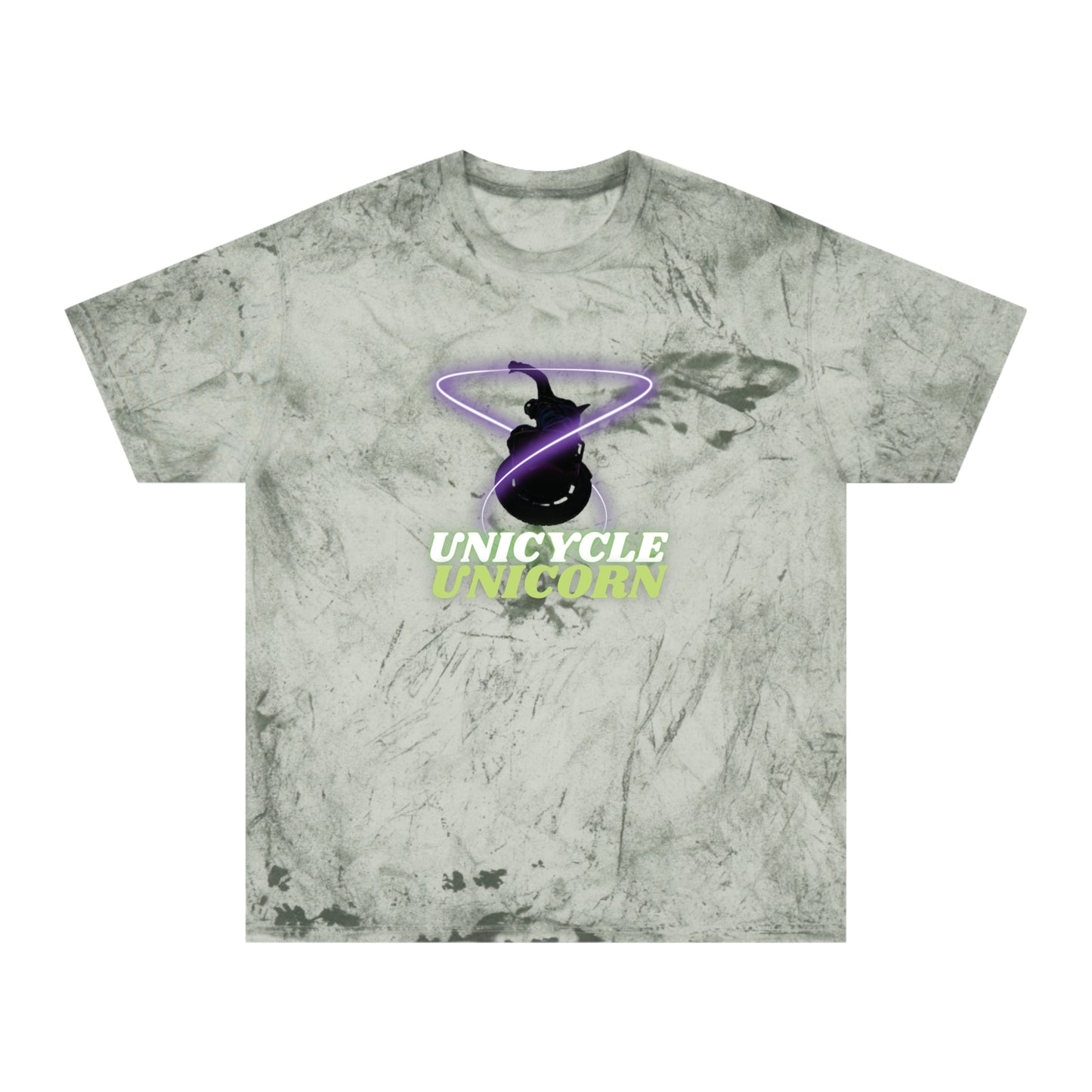 Unicycle Unicorn Red Ring of Fire unisex tshirt