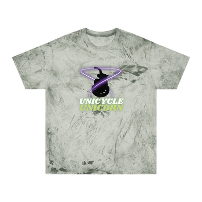 Unicycle Unicorn Red Ring of Fire unisex tshirt