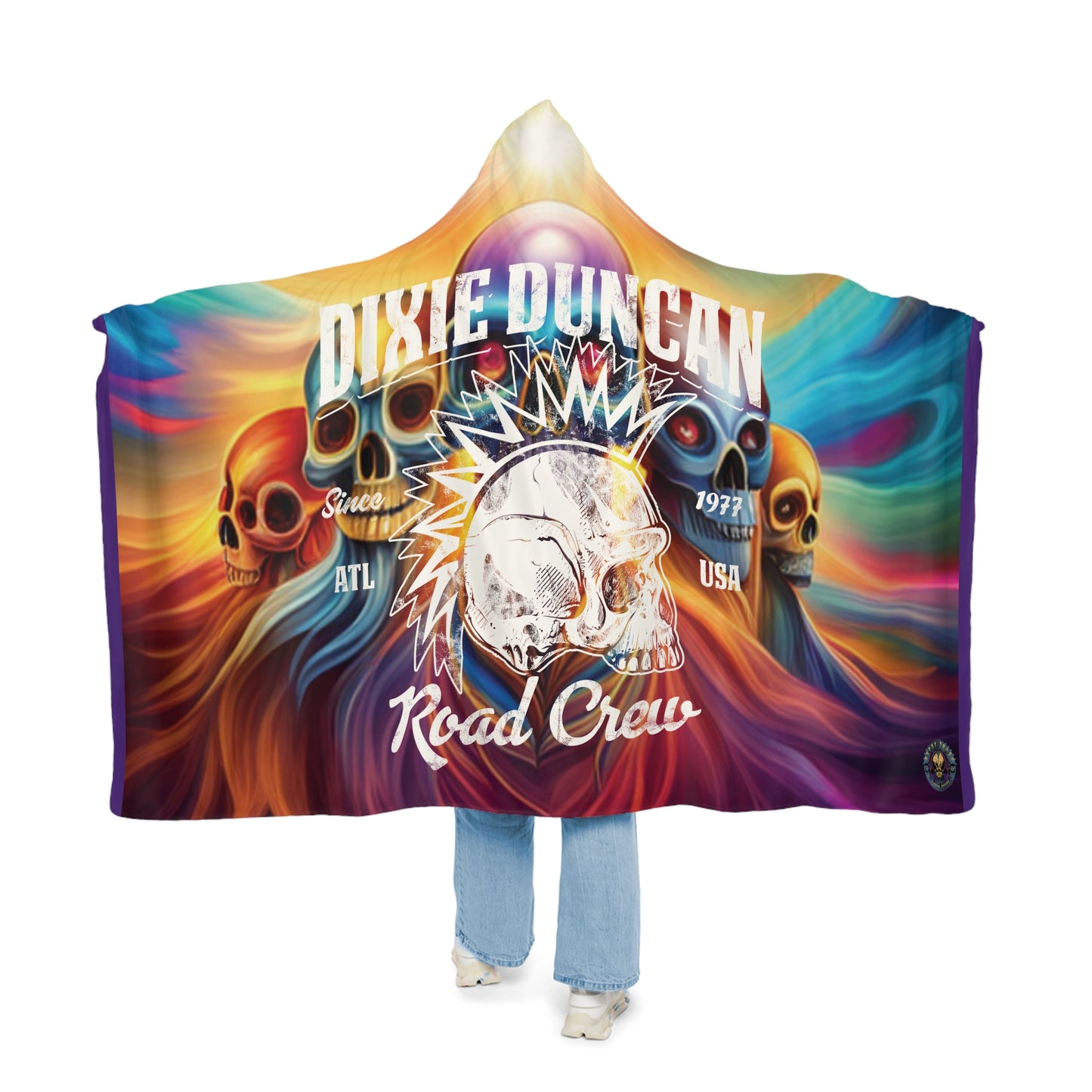 Road Crew Snuggle Hoodie Blanket