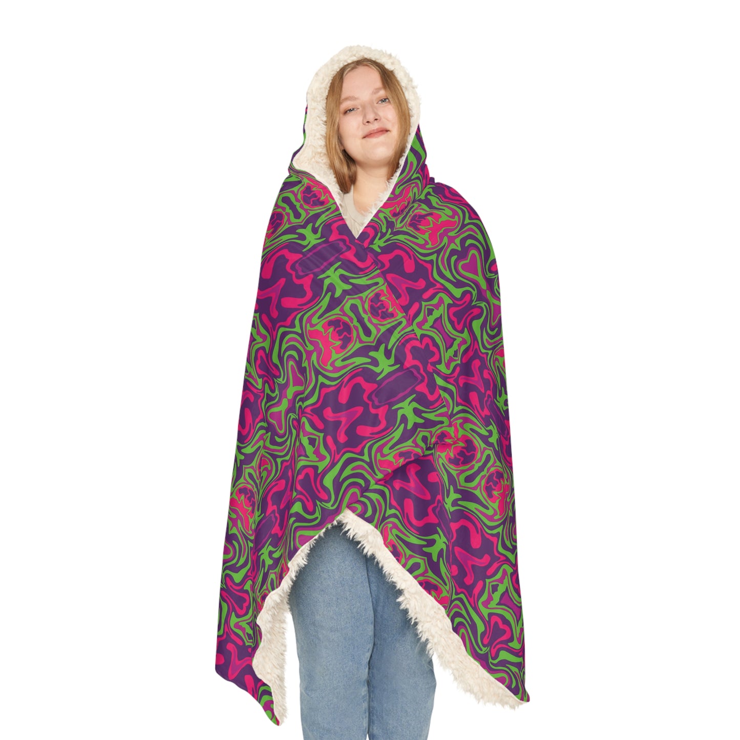 Unbranded Psychedelic Grinkple Snuggle Blanket