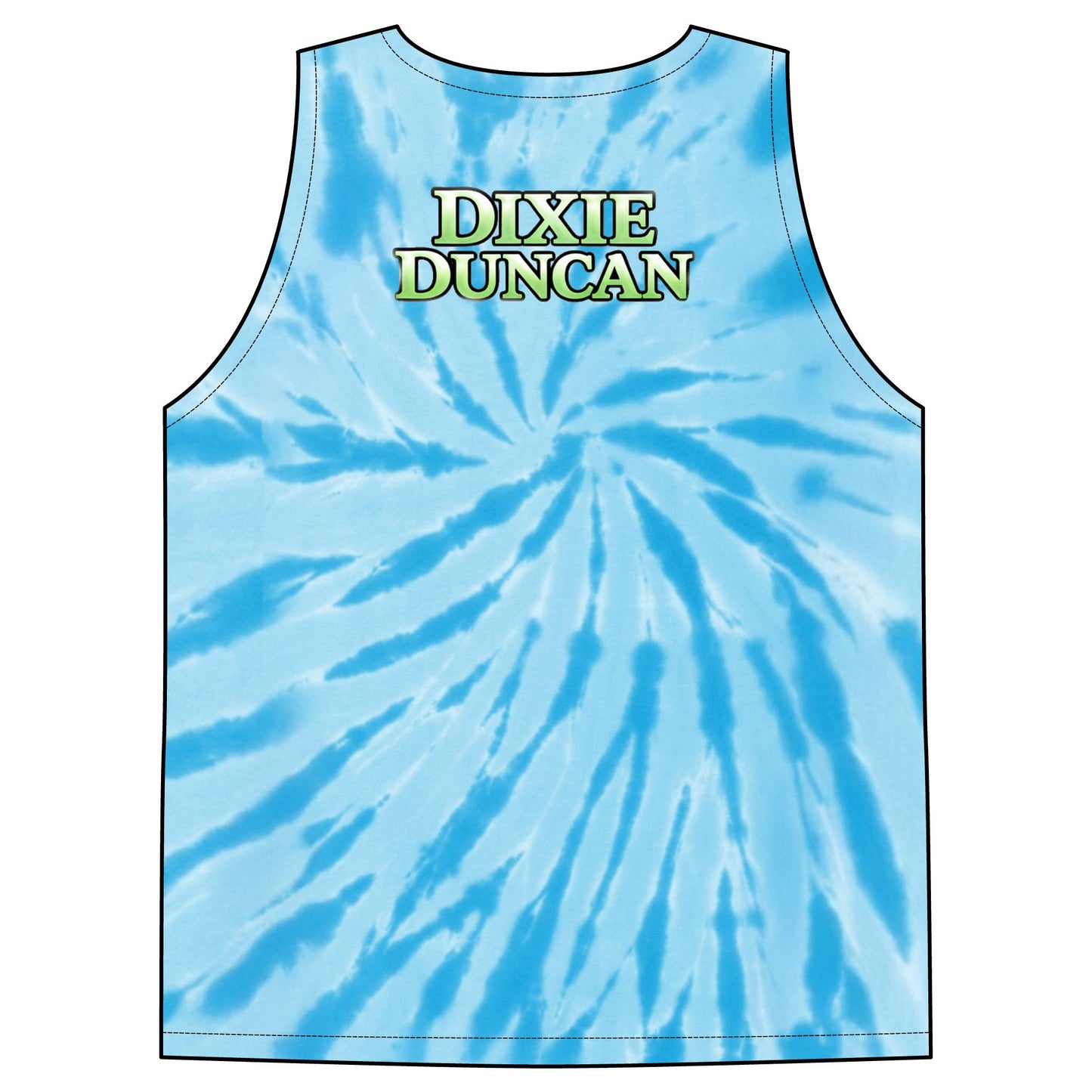 Unisex Tie-Dye Phoenix Tank Top