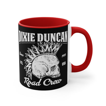 Colorful DD Road Crew Mugs, 11oz