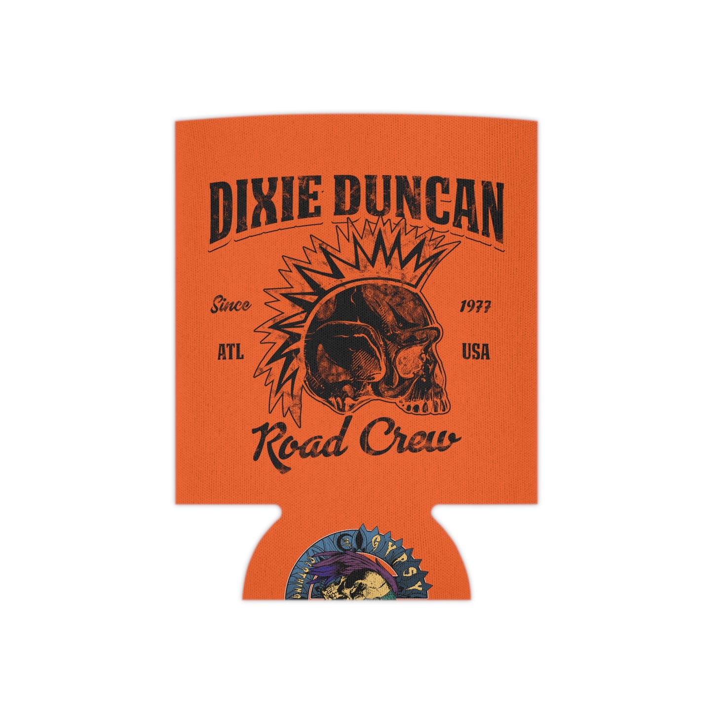 DD Road Crew Can Koozie (Orange)