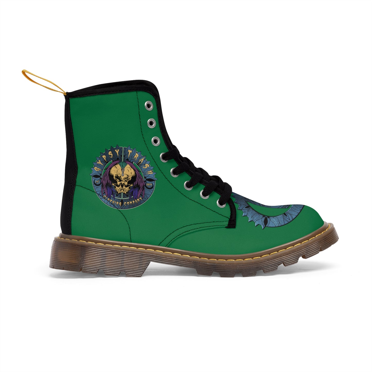 GTCC Men's Canvas Boots (Green)