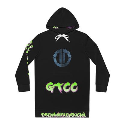 GTCC Womens Hoodie Dress (Black)