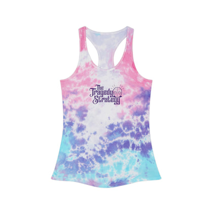 The Tragedy Strategy Tie Dye Racerback Tank Top