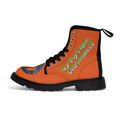 GTCC Men's Canvas Boots (Orange)