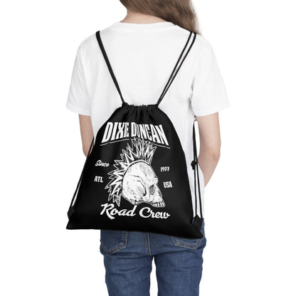 Road Crew Drawstring Bag (Black)