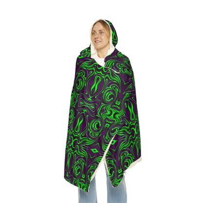 Unbranded Psychedelic Greeple Snuggle Blanket