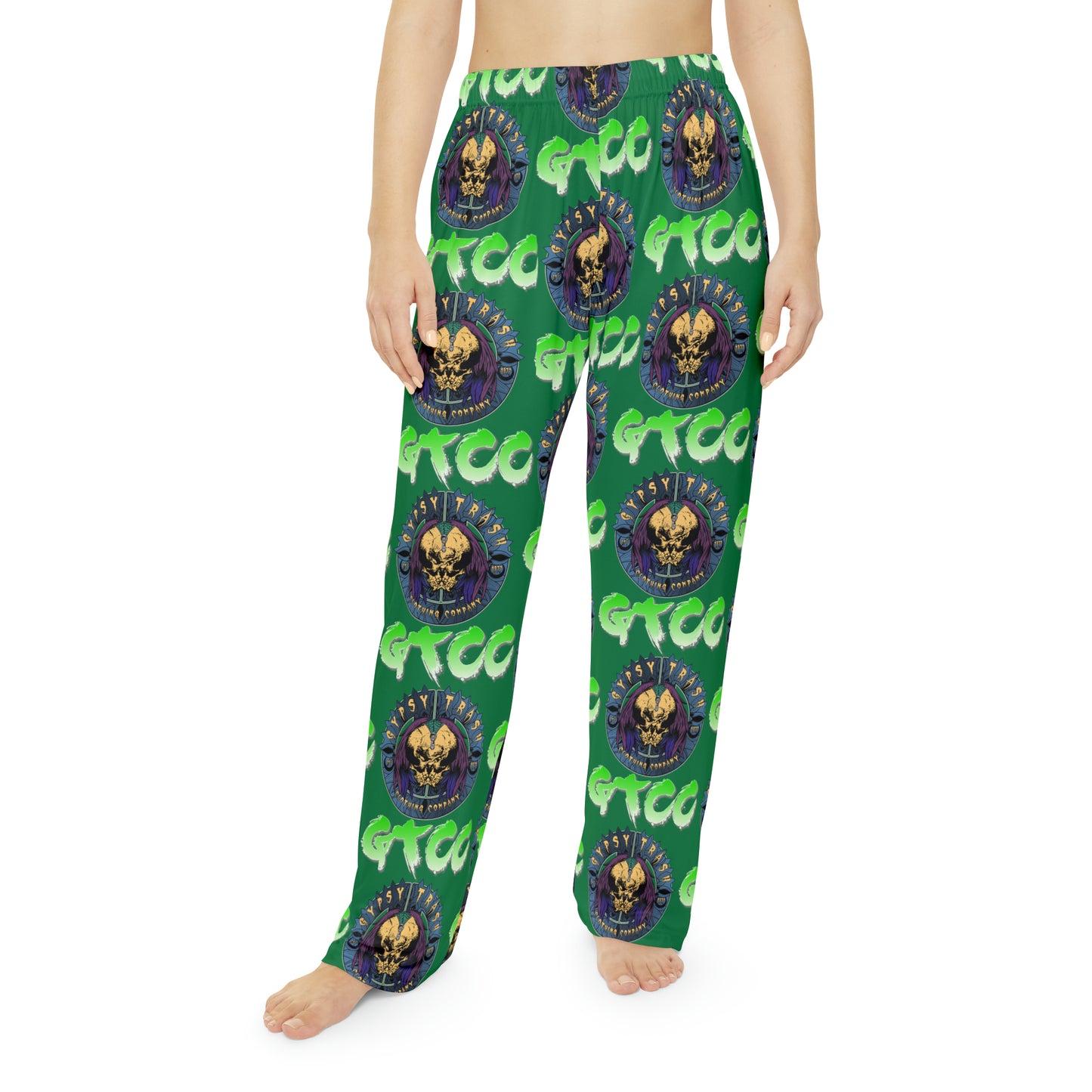 GTCC Womens Pajama Pants (Green)