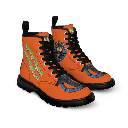 GTCC Men's Canvas Boots (Orange)