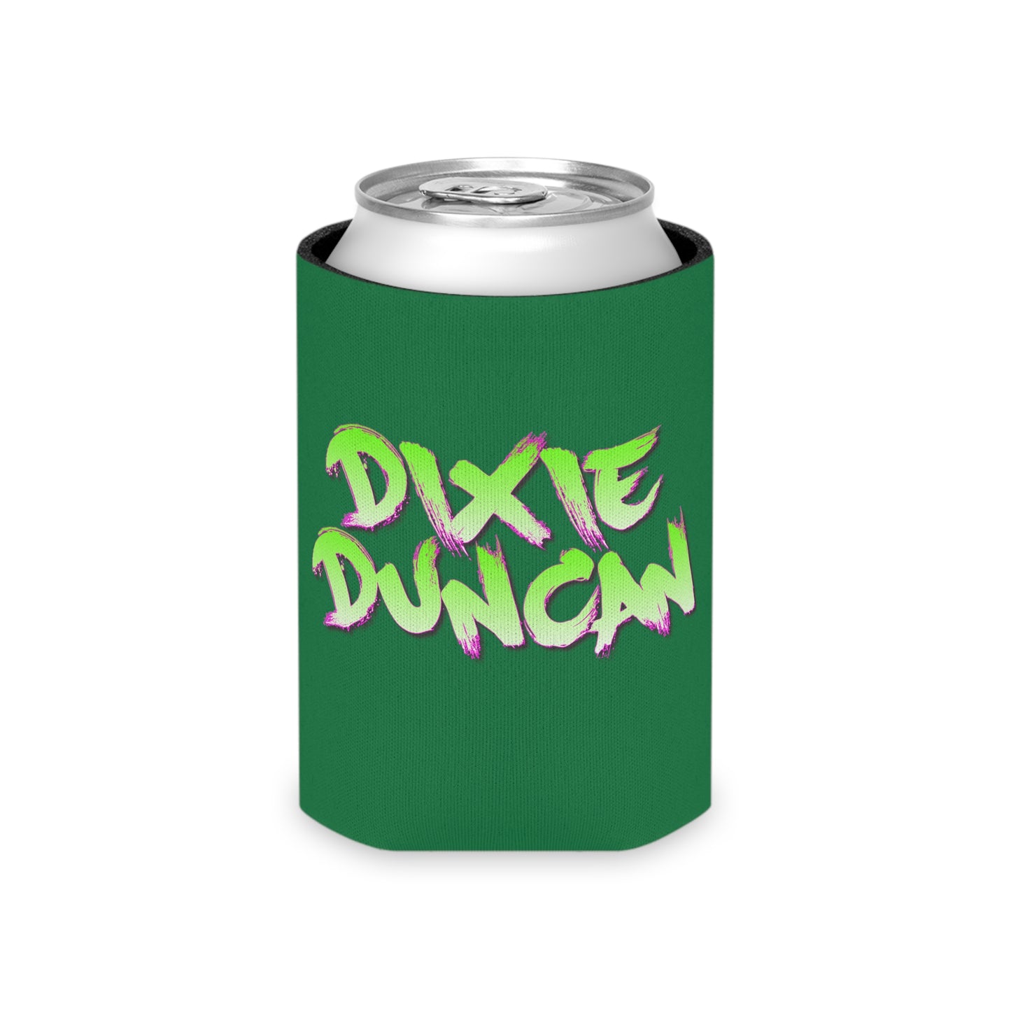 Dixie Duncan DWYC Can Koozie (Green)