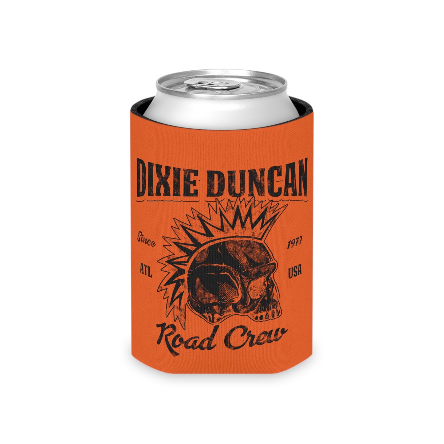 DD Road Crew Can Koozie (Orange)