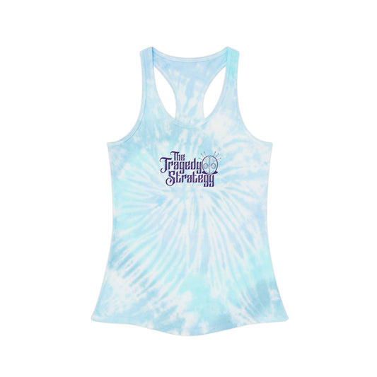 The Tragedy Strategy Tie Dye Racerback Tank Top