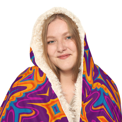 Unbranded Psychedelic Oblink Snuggle Blanket