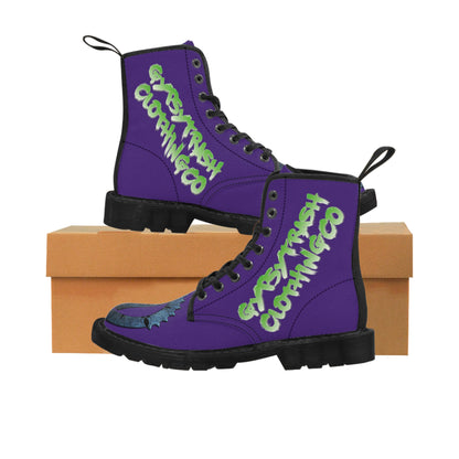 GTCC Women's Canvas Boots (Purple)