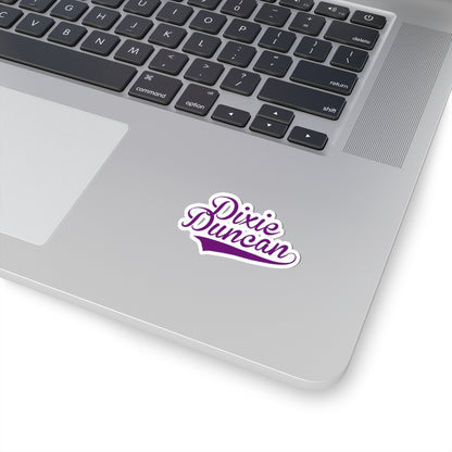 Dixie Duncan jersey Kiss-Cut Stickers