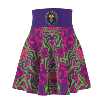 GTCC/DWYC Psychedelic Grinkple Skater Skirt