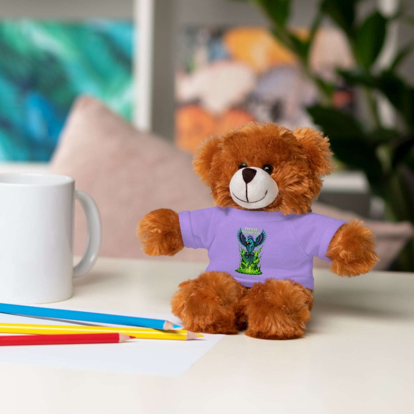 Stuffed Animals with Phoenix Tee
