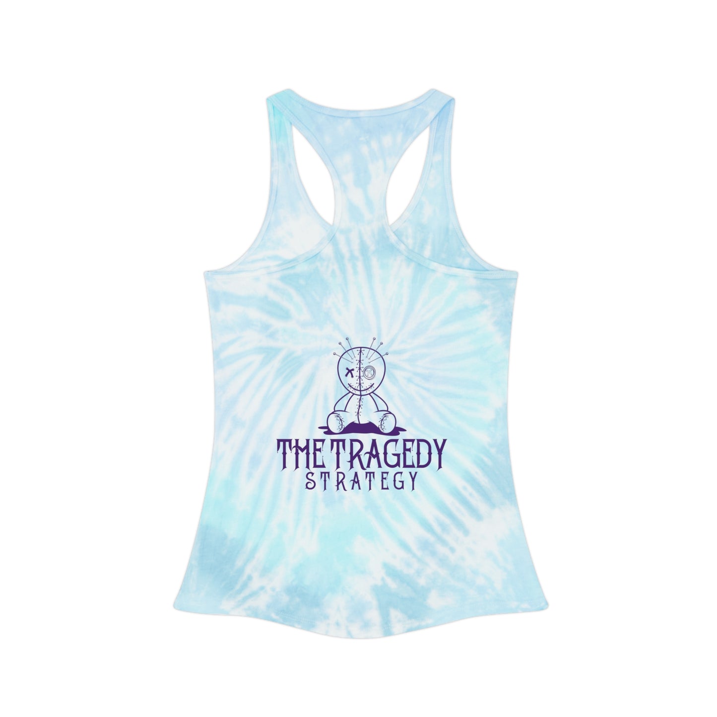 The Tragedy Strategy Tie Dye Racerback Tank Top