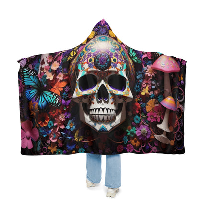 Unbranded Skull #2 Snuggle Blanket