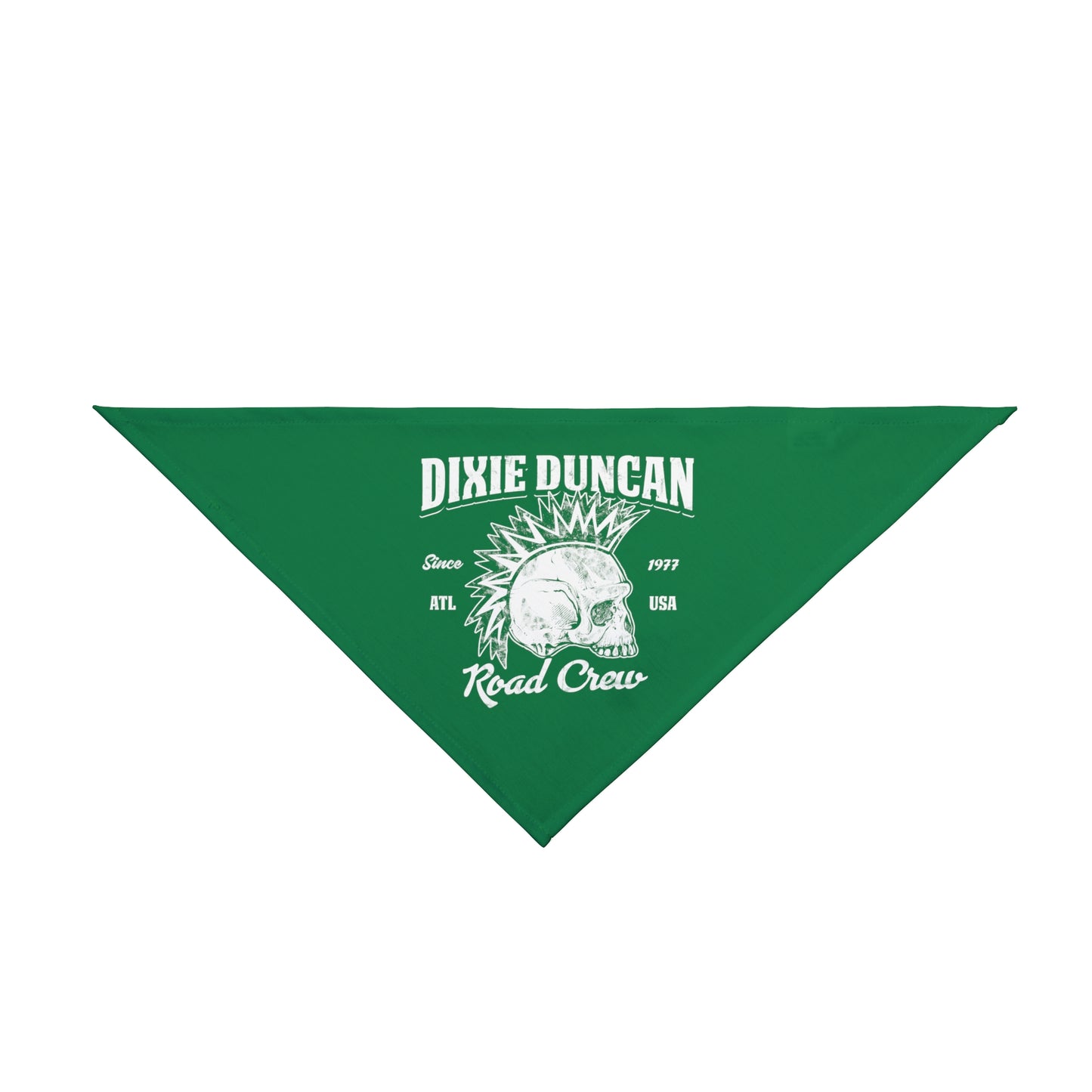 DD Road Crew Pet Bandana (Green)