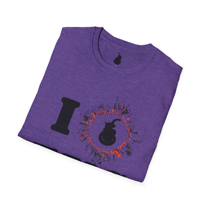 I Love EUC Ring of Fire/ Electric Unicycle tee