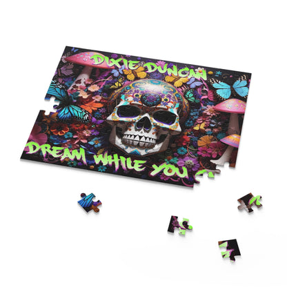 Skulls n butterflies Puzzle (120, 252, 500-Piece)