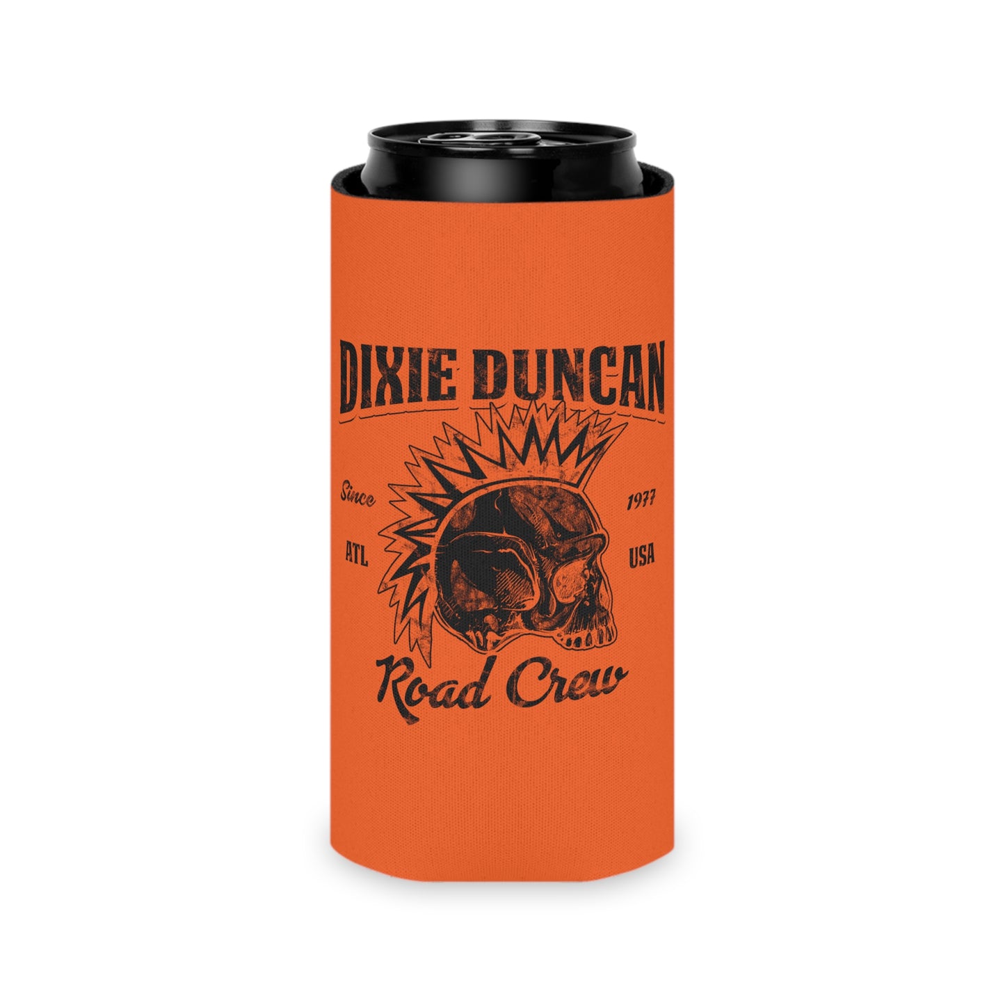 DD Road Crew Can Koozie (Orange)