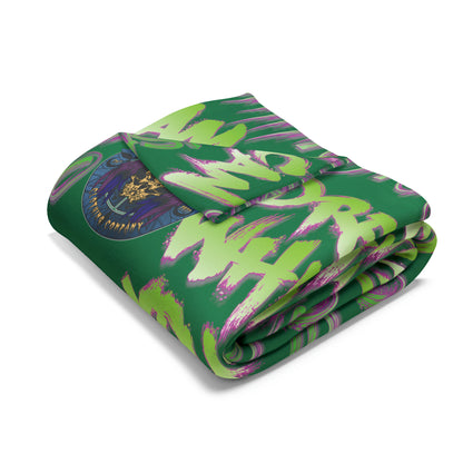 GTCC Arctic Fleece Blanket (Green)