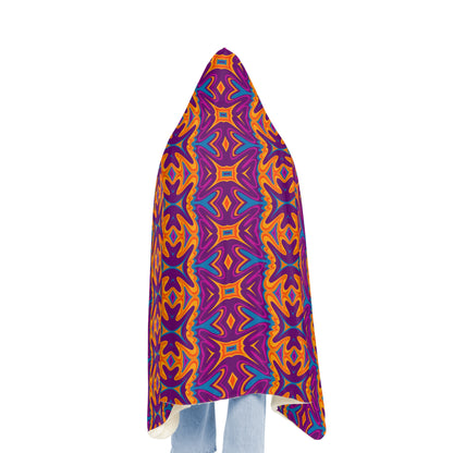 Unbranded Psychedelic Oblink Snuggle Blanket