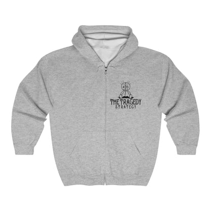 The Tragedy Strategy Save Myself Zipup Hoodie