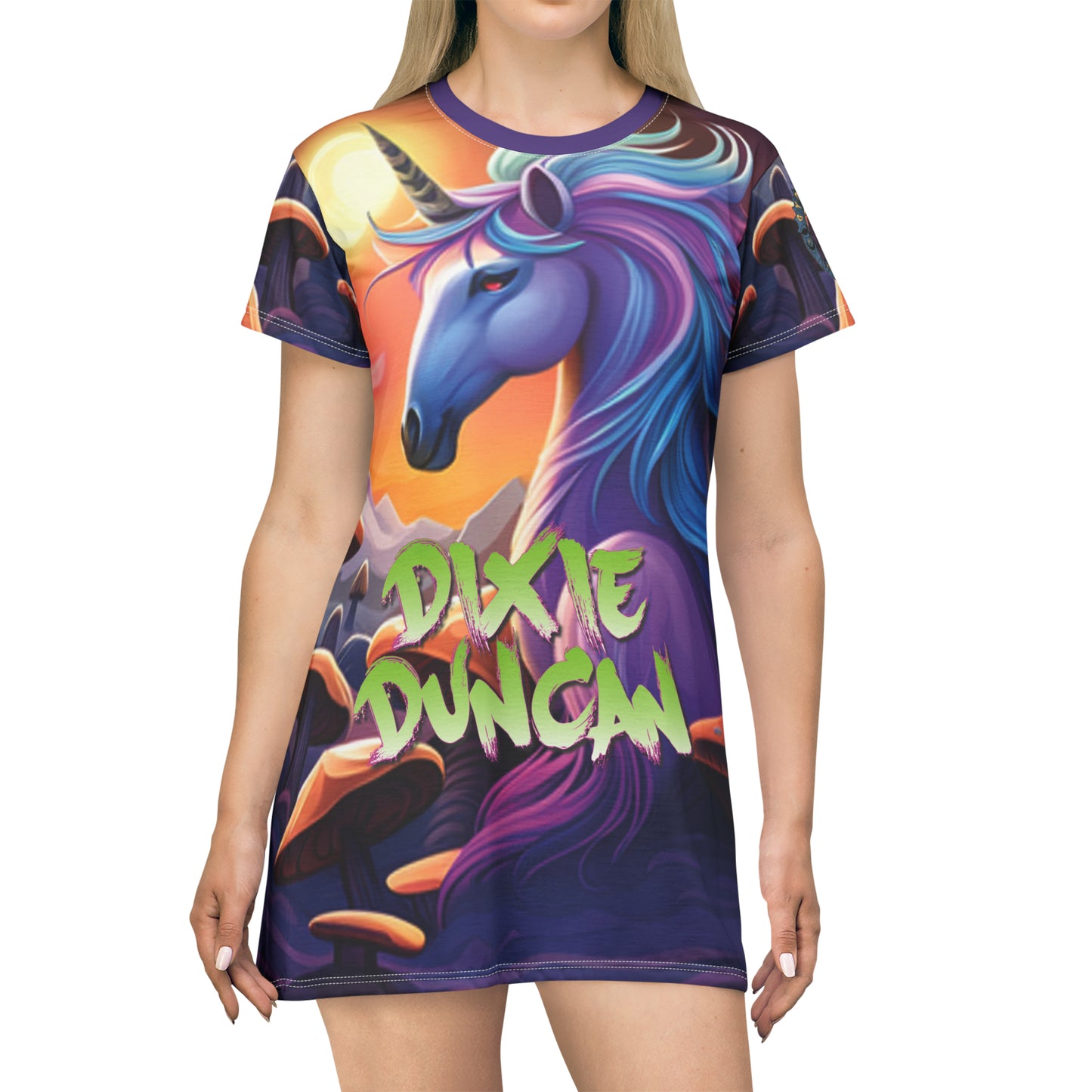 Unicorn T-Shirt Dress