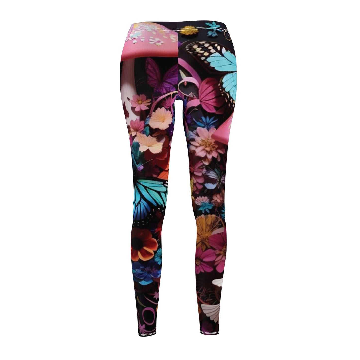 Unbranded Shrooms n Butterflies Casual Leggings