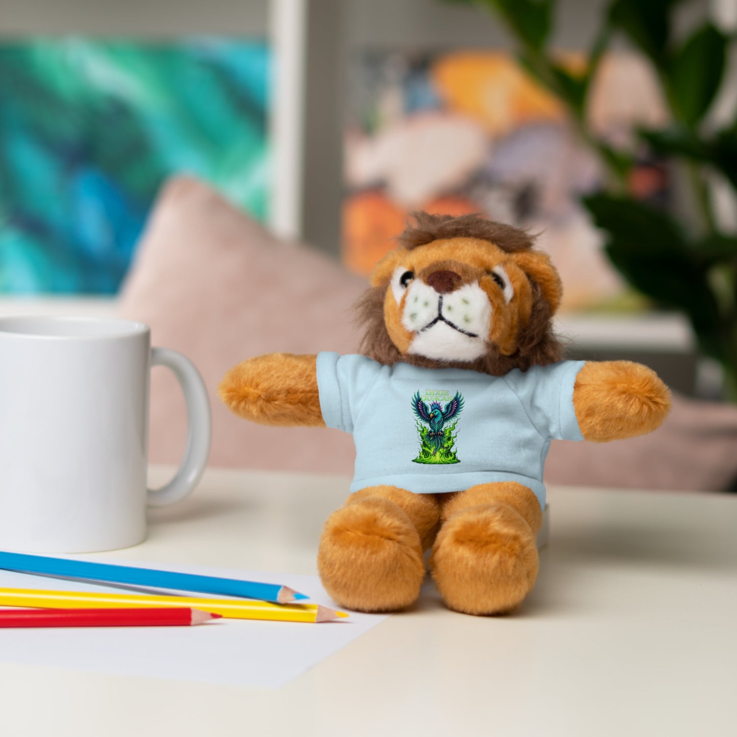 Stuffed Animals with Phoenix Tee