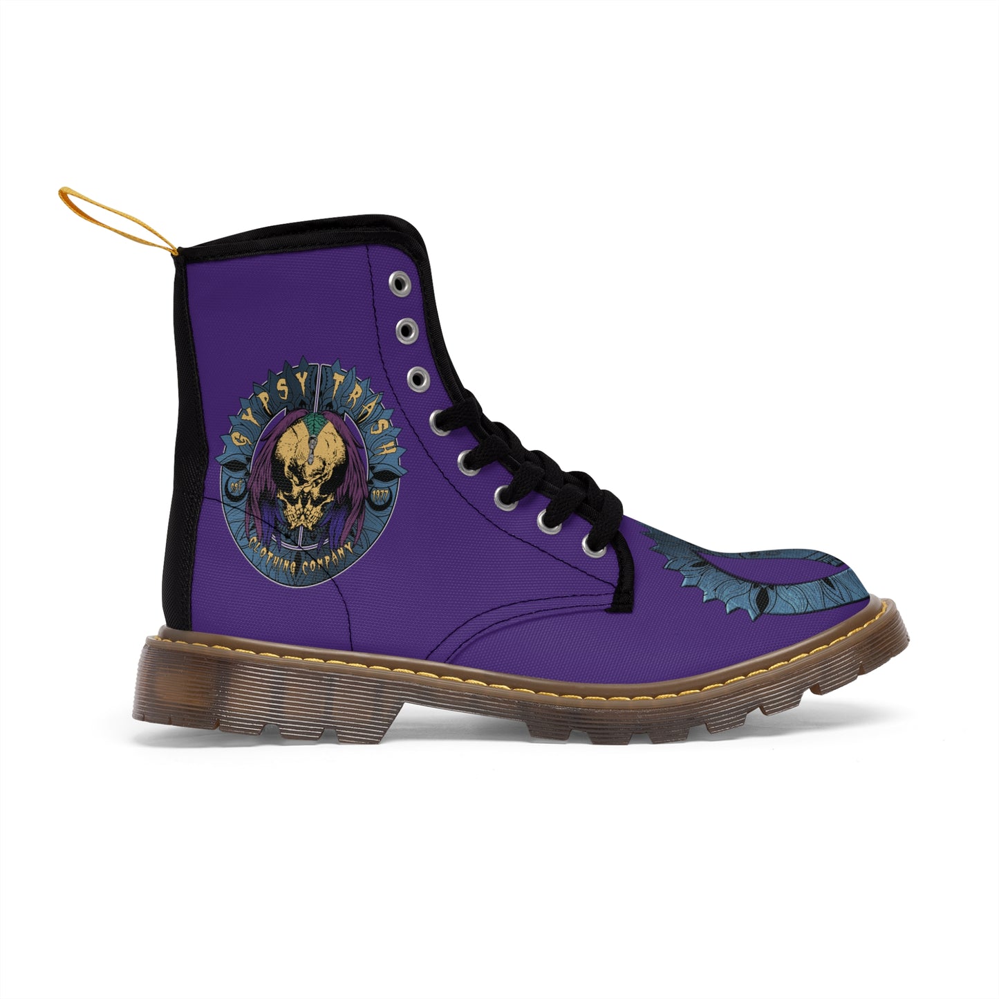 GTCC Women's Canvas Boots (Purple)