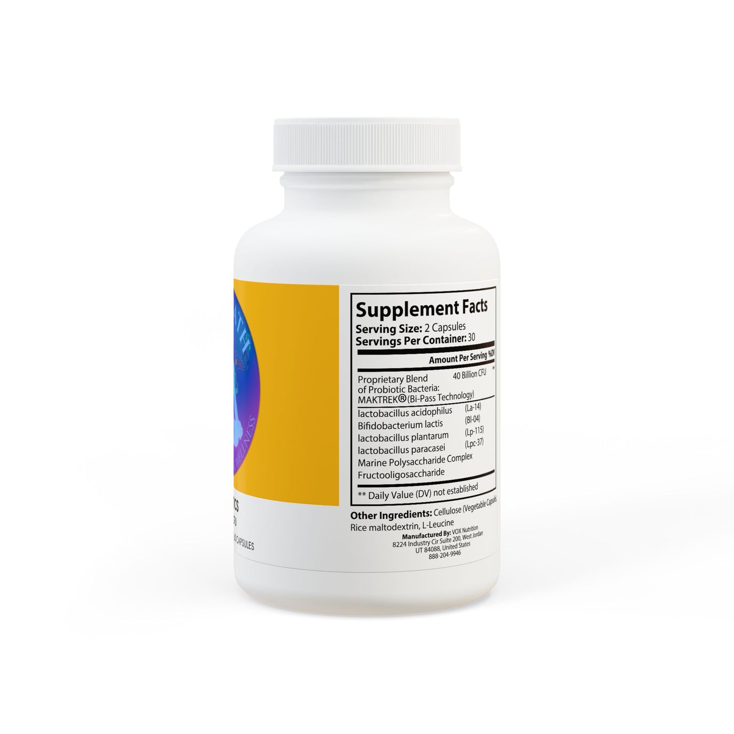 Probiotics Supplement (60 Capsules)