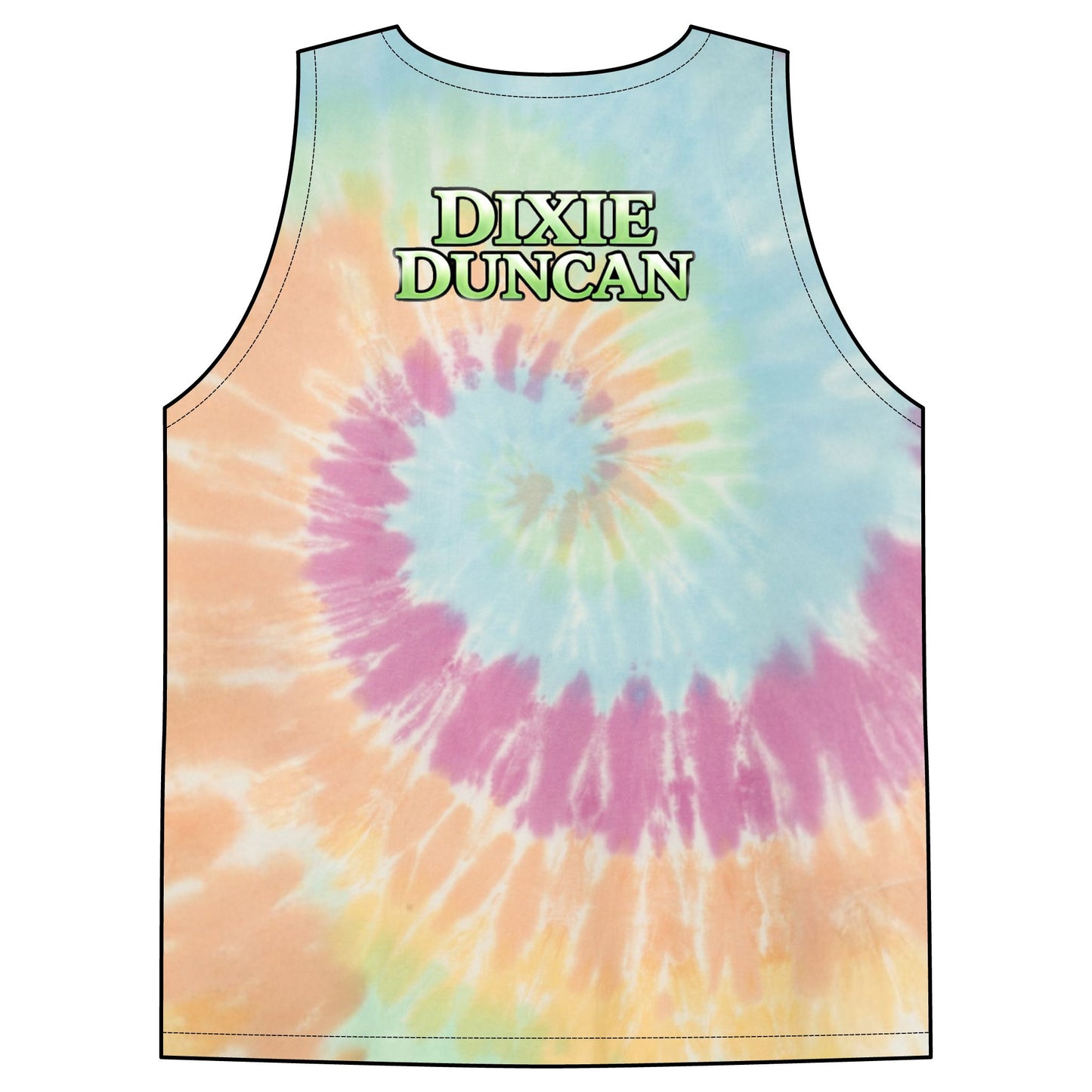 Unisex Tie-Dye Phoenix Tank Top