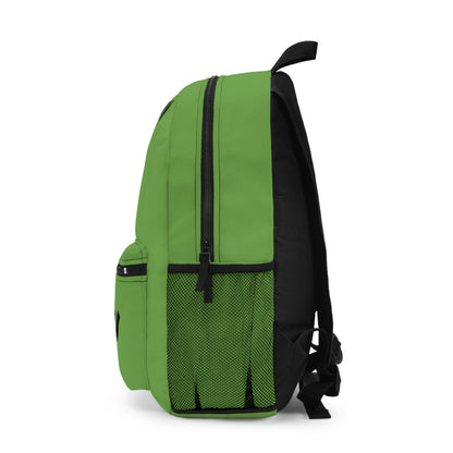 Green Wesley Backpack with DD Road Crew logo