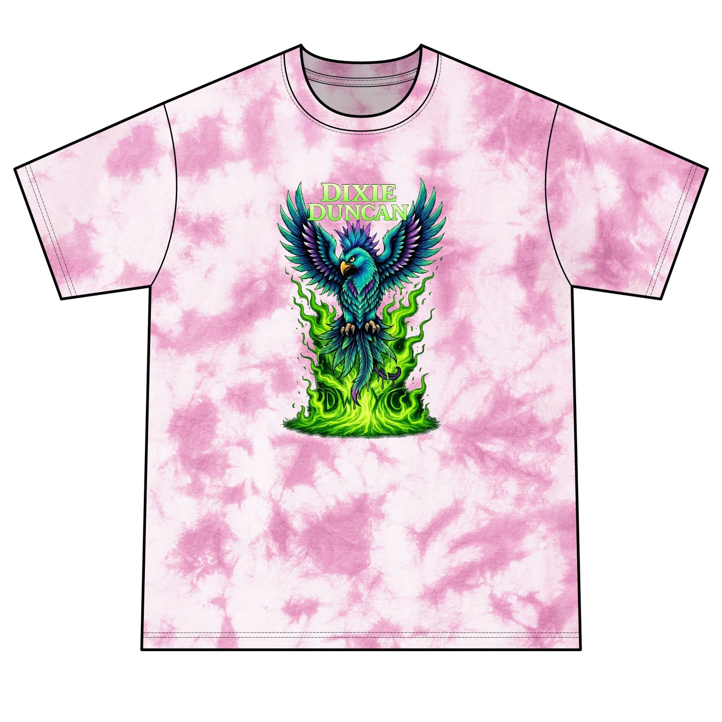 Unisex Crystal Tie-Dye Tee