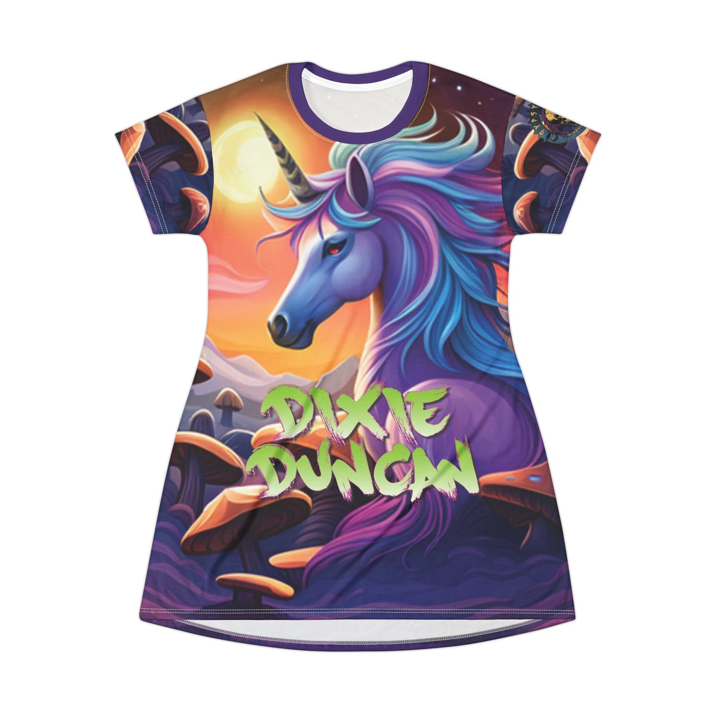 Unicorn T-Shirt Dress