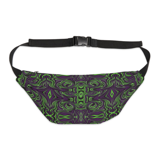 Unbranded Psychedelic Greeple Large Fanny Pack