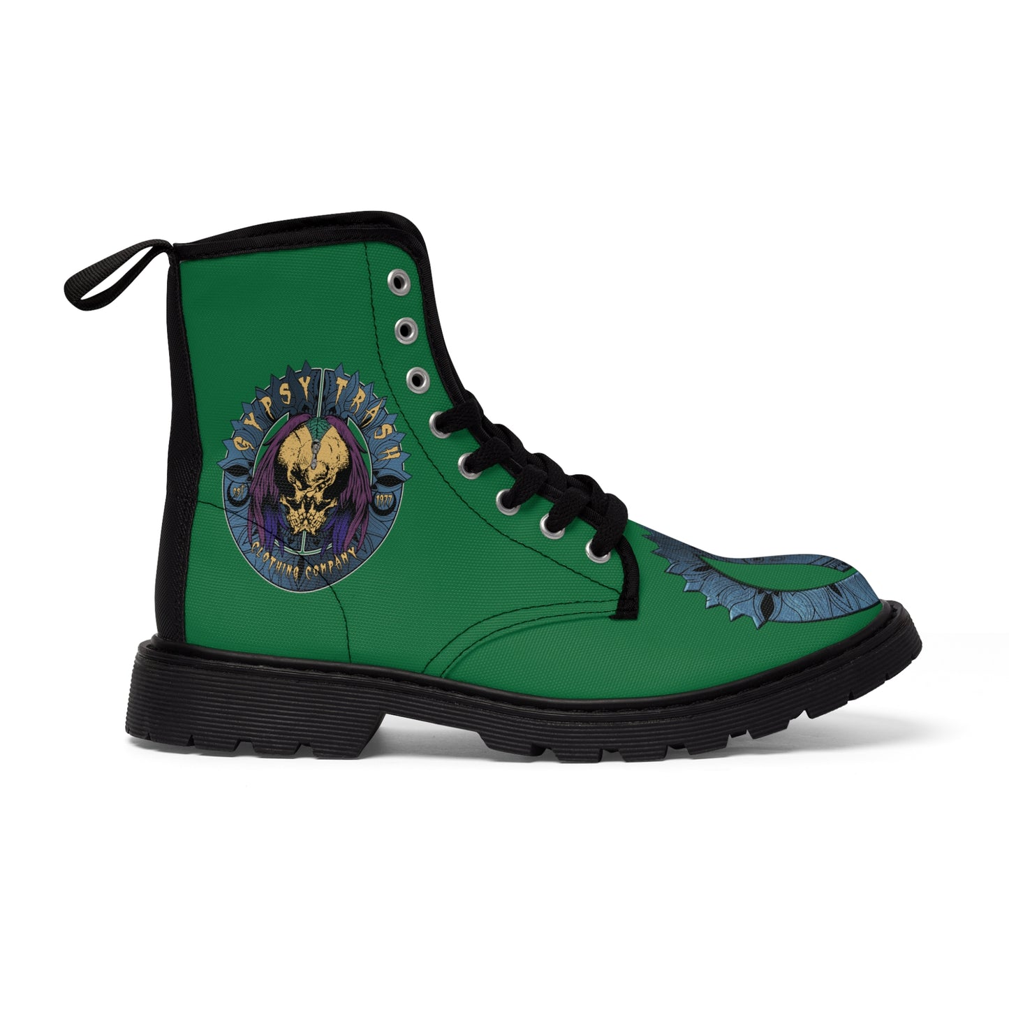 GTCC Women's Canvas Boots (Green)