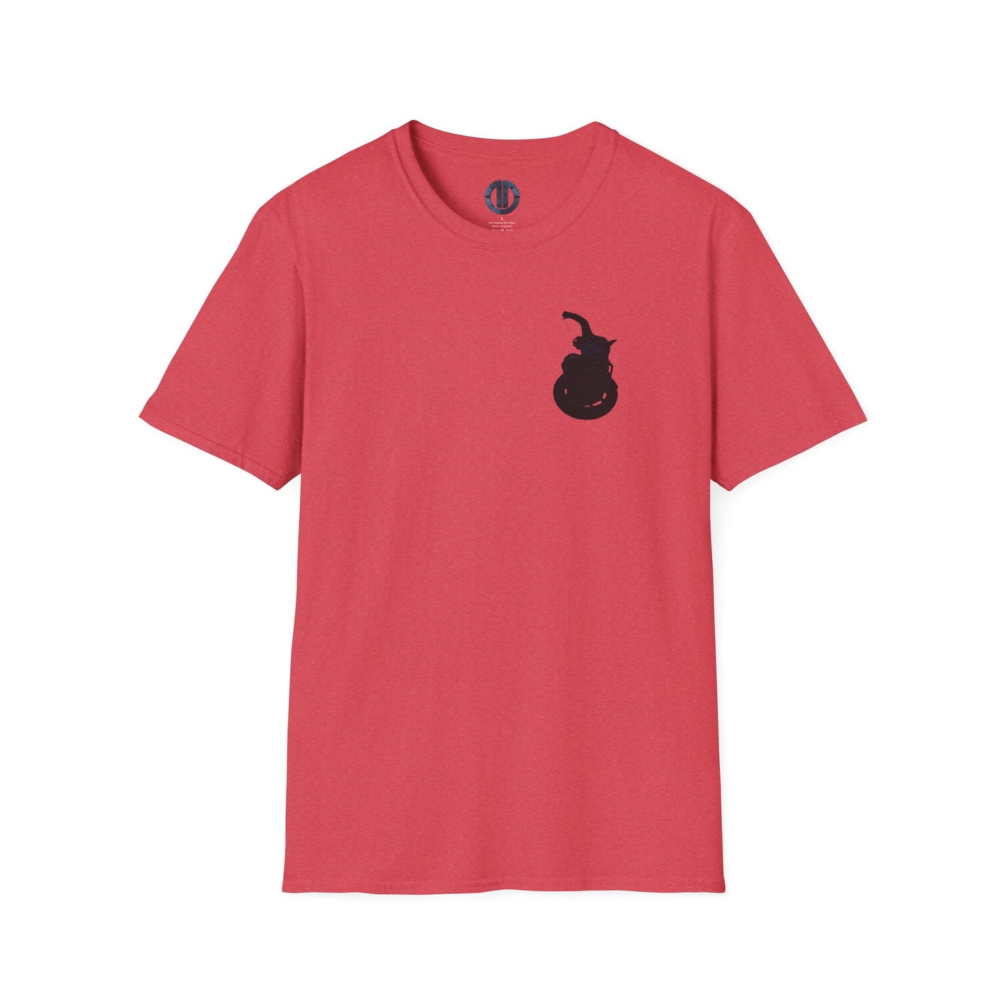 Unicycle Unicorn Unisex Softstyle T shirt