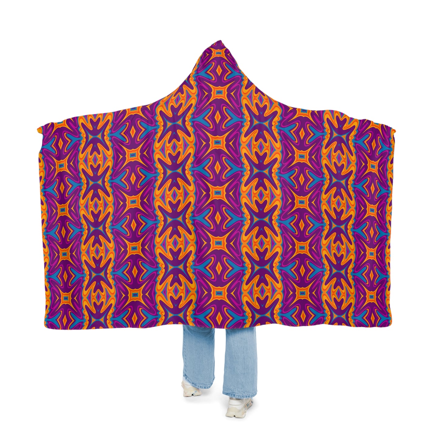 Unbranded Psychedelic Oblink Snuggle Blanket