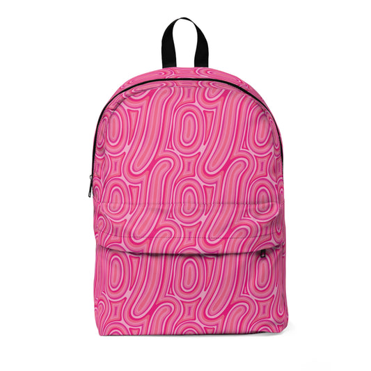 Unbranded Psychedelic Pink Classic Backpack